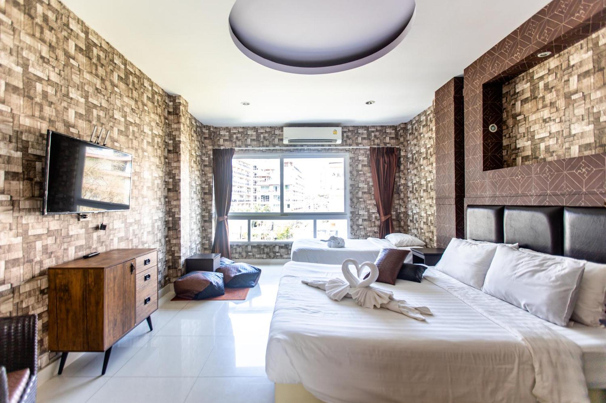 جومتين بيتش Sun Sky Resort Near Beach المظهر الخارجي الصورة