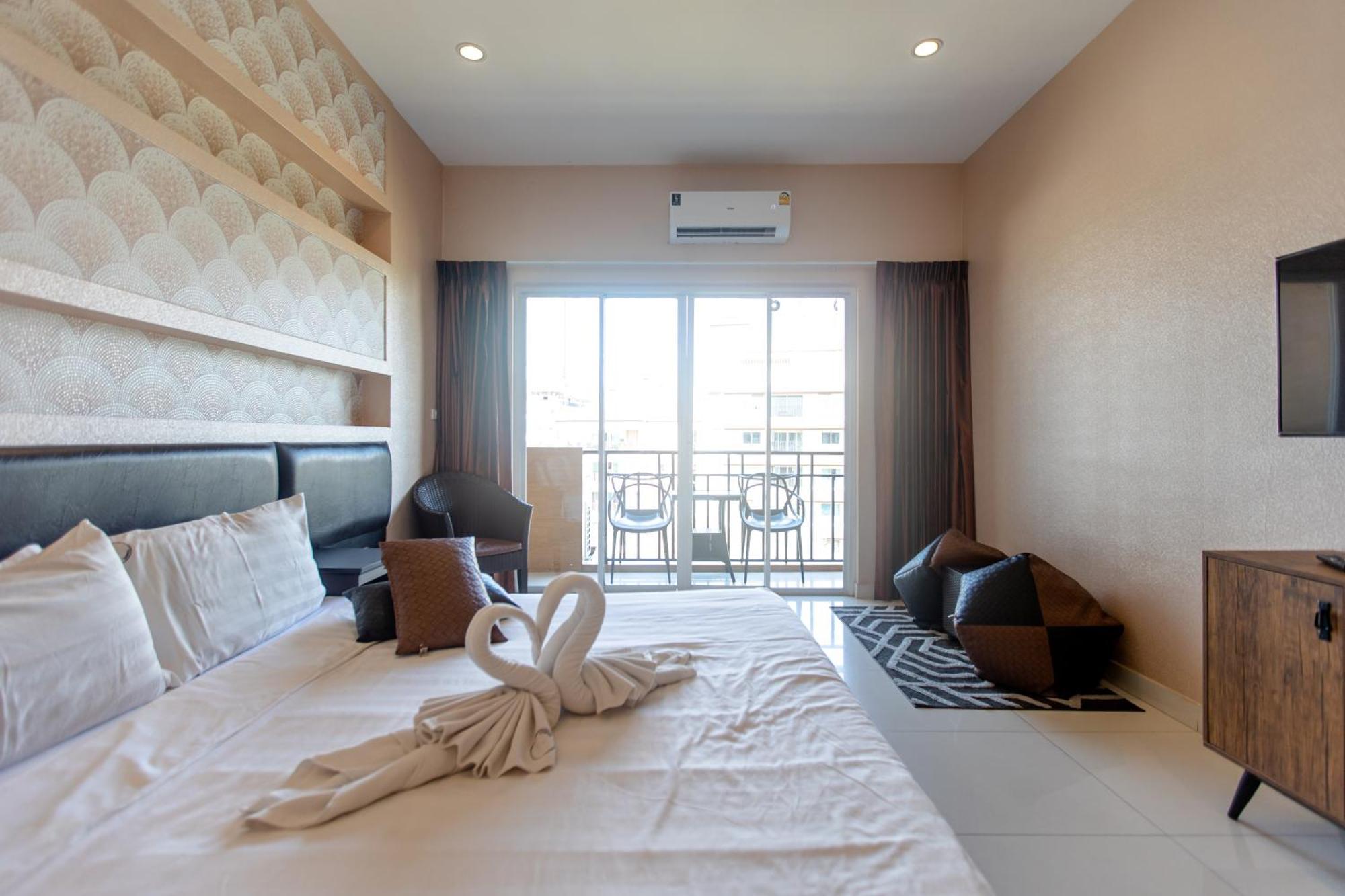 جومتين بيتش Sun Sky Resort Near Beach المظهر الخارجي الصورة