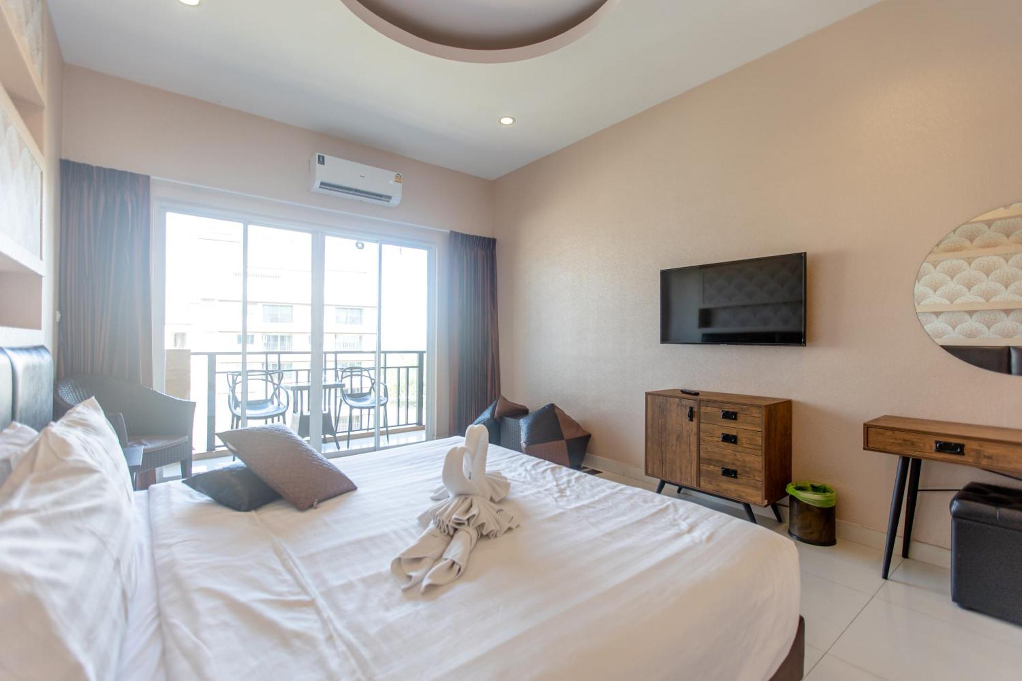 جومتين بيتش Sun Sky Resort Near Beach المظهر الخارجي الصورة
